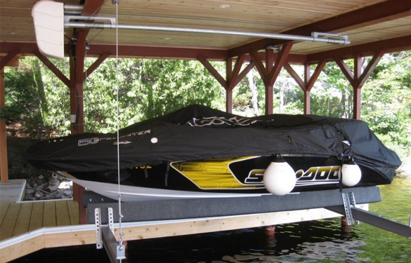 Overhead Boat Lift System